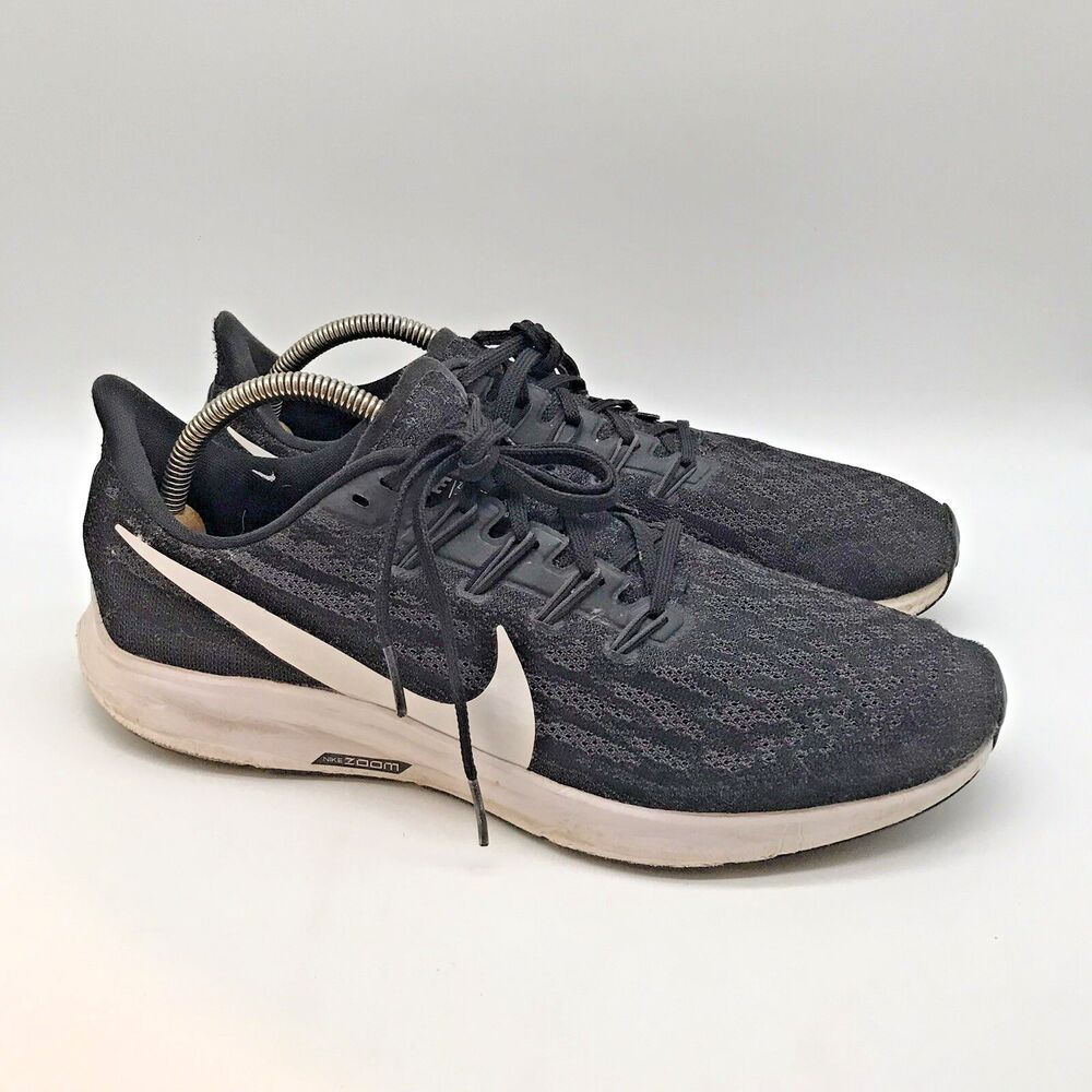 Nike Air Zoom Pegasus 36 AQ2203-002 Shoes Men's 11 Black Low Top Running Sneaker